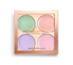 Makeup Revolution – Paleta kolorowych korektorów Matte Base Correcor Kit