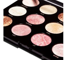 Makeup Revolution Pro HD Palette Amplified – paleta rozświetlaczy do twarzy Get Baked (37,5 g)