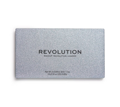 Makeup Revolution Precious Stone paleta cieni do powiek Iced Diamond (1 szt.)