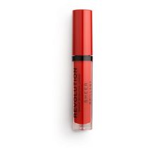 Makeup Revolution Sheer Brillant - pomadka do ust w płynie 134 Ruby (3.5 ml)