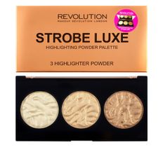 Makeup Revolution Strobe Luxe Palette - zestaw rozświetlaczy (1 szt.)