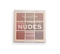 Makeup Revolutio Paleta cieni do powiek Ultimate Nudes Medium (1 szt.)