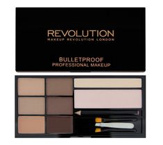Makeup Revolution Ultra Brow Fair to Medium - zestaw do stylizacji brwi (1 op.)