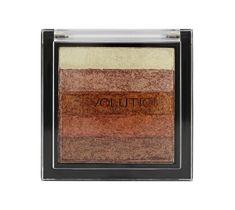 Makeup Revolution Vivid Shimmer Brick Rose Gold - paletka bronzerów i rozświetlaczy (7 g)