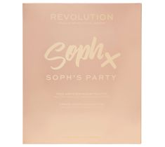 Makeup Revolution Party Soph – zestaw prezentowy – palety cieni do powiek i pędzle (1 szt.)