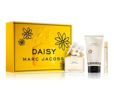 Marc Jacobs Daisy zestaw woda toaletowa spray 100ml + miniaturka wody toaletowej 10ml + balsam do ciała 150ml
