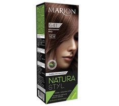 Marion Natura Styl – farba do włosów – Kasztanowy brąz nr 641 (80 ml)