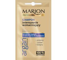 Marion Professional – szampon do włosów intensywnie wzmacniający Argan Organiczny (10 g)