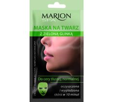 Marion Spa – maska do twarzy zieloną glinką (15 ml)