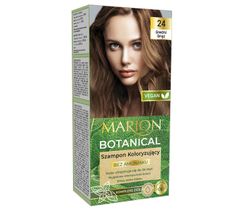 Marion Botanical szampon koloryzujący bez amoniaku 24 Średni Brąz (90 ml)