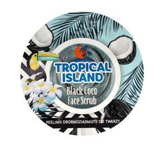 Marion Tropical Island – peeling drobnoziarnisty do twarzy Black Coco (8 g)