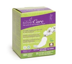 Masmi Silver Care ekstradługie podpaski na noc z bawełny organicznej (8 szt.)