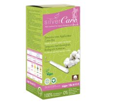 Masmi Silver Care tampony z aplikatorem z bawełny organicznej Light 18szt