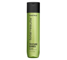 Matrix Total Results Texture Games Shampoo szampon do włosów z polimerami 300ml