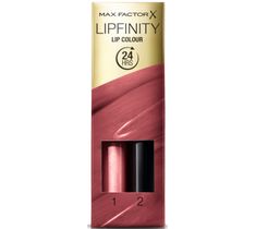 Max Factor Lipfinity Lip Colour dwufazowa pomadka w płynie o długotrwałym efekcie - 102 Glistening