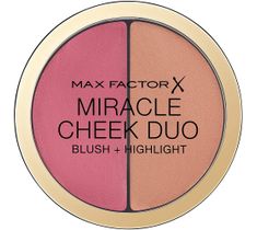 Max Factor Miracle Cheek Duo Blush & Highlight róż i rozświetlacz do twarzy 30 Dusty Pink & Copper (11 g)