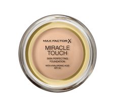 Max Factor Miracle Touch Skin Perfecting Foundation kremowy podkład do twarzy 043 Golden Ivory 11.5g