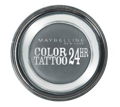 Maybelline Color Tattoo 24HR Kremowo-żelowy cień do powiek nr 55 Immortal Charcoal 4ml