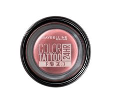 Maybelline – Color Tattoo 24HR kremowy cień do powiek 65 Pink Gold (4 g)