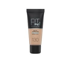 Maybelline Fit Me! podkład matujący nr 130 Buff Beige 30 ml