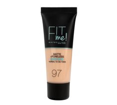 Maybelline Fit Me! Podkład matujący nr 97 Natural Porcelain  30ml