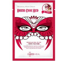 Mediheal Dress Code Red maska karnawałowa rozświetlająco-odmładzająca do twarzy 24ml