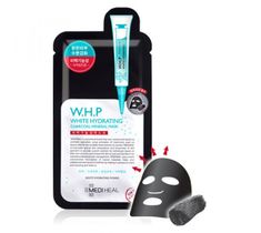 Mediheal W.H.P White Hydrating Black Mask EX czarna maska nawilżająco-wybielająca do twarzy 25ml
