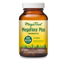 Mega Food MegaFlora Plus Probiotic probiotyki suplement diety (30 kapsułek)