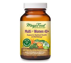 Mega Food Multi For Women 40+ witaminy i minerały dla kobiet suplement diety 60 tabletek
