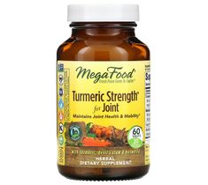 Mega Food Turmeric Strength For Joint kurkuma na wzmocnienie stawów suplement diety 60 tabletek