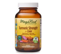 Mega Food Turmeric Strength For Liver kurkuma na wzmocnienie wątroby suplement diety (60 tabletek)