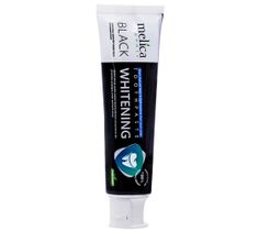 Melica Organic Toothpaste Whitening Black czarna wybielająca pasta do zębów z węgla (100 ml)