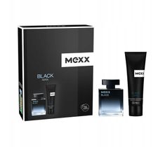 Mexx Black Man zestaw woda toaletowa spray (30 ml) + żel pod prysznic (50 ml)