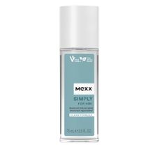 Mexx Simply For Him dezodorant w naturalnym sprayu (75 ml)