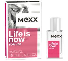 Mexx Woman Life Is Now woda toaletowa dla kobiet 15 ml