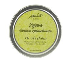 Mia Box Świeca sojowa puszka metalowa (190 g)