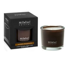 Millefiori Natural Fragrance Candle świeca zapachowa Sandalo Bergamotto 180g