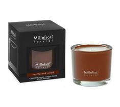 Millefiori Natural Fragrance Candle świeca zapachowa Vanilla And Wood 180g