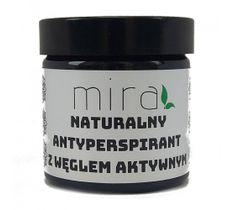 Mira – Naturalny antyperspirant w kremie z węglem aktywnym (50 g)