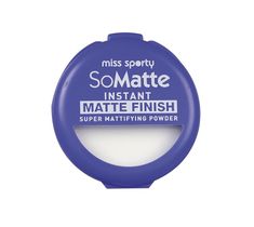 Miss Sporty So Matte Instant Matte Finish Super Mattifying Powder puder antybakteryjny w kamieniu 001 Universal 9,4g
