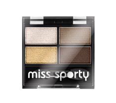 Miss Sporty Studio Colour Quattro Eye Shadow poczwórne cienie do powiek 413 100% Golden 5g