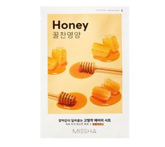 Missha Airy Fit Sheet Mask rozświetlająco-odżywcza maseczka w płachcie z miodem Honey 19ml