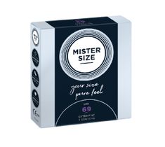 Mister Size Condoms prezerwatywy dopasowane do rozmiaru 69mm (3 szt)