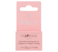 Miya Cosmetics MyLIPscrub naturalny peeling do ust z olejkami i masłem mango (10 g)