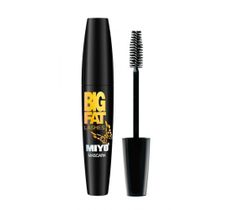 Miyo Big Fat Lashes Mascara pogrubiający tusz do rzęs Black (10 ml)