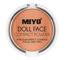 MIYO Doll Face Compact Powder puder matujący do twarzy 03 Sand 7.5g