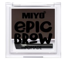 MIYO Epic Brow Pomade pomada do brwi 02 Rebelious Brown 4.5g