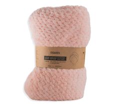Mohani Hair Wrap turban-ręcznik do włosów z mikrofibry Różowy
