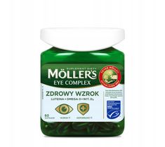 Möller's Eye Complex zdrowy wzrok suplement diety (60 kapsułek)