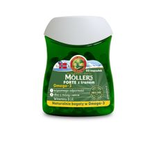 Möller's – Forte z tranem suplement diety (60 kapsułek)